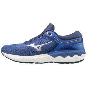 Mizuno Wave Skyrise Παπουτσια Για Τρεξιμο Γυναικεια - Μπλε